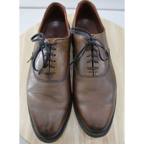 Allen Edmonds Carlyle Plain Toe Oxford Dress Shoes Dark Brown Men\'s 9.5‎ D main image 16